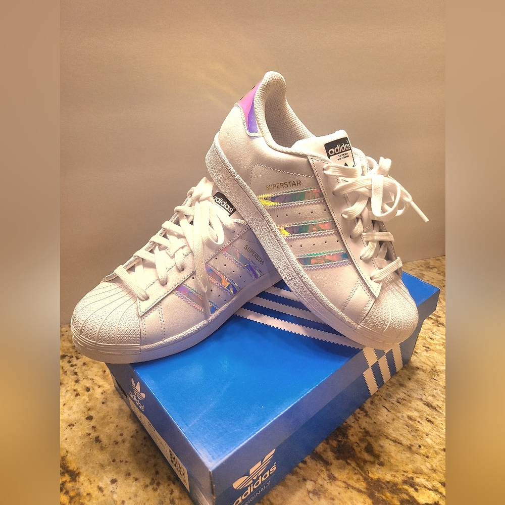 Youth Adidas Superstars